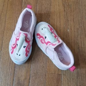 Girls Unicorn Vans size 11.0 youth